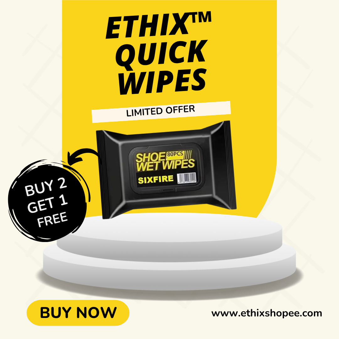 👟 Ethix™ Quick Wipes – Make Every Step Look Brand New!– 1 Pack of 80PCS